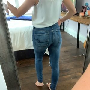 🌿2 for $30🌿AMERICAN EAGLE high rise ripped jeans